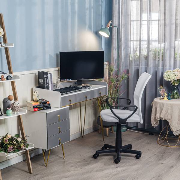 Chaise de bureau STACY Blanc