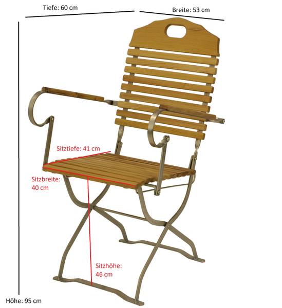 Kurgarten - Garnitur BAD TÖLZ 3-teilig Braun - Robinie - Stahl - 70 x 72 x 70 cm