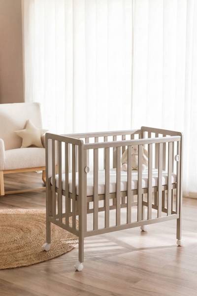 Side-by-side babyseng BeBino Mini beige