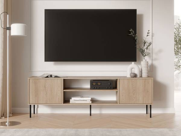 TV-Lowboard Domi 180 Eiche