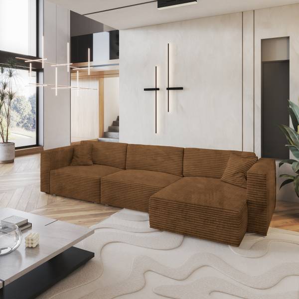 Ecksofa TOLMO T Kupfer