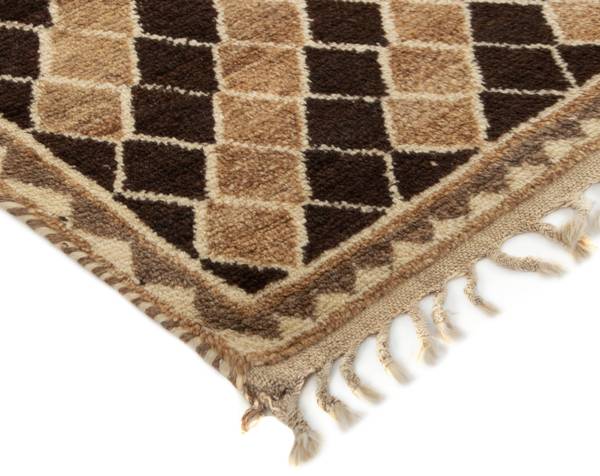 Teppich Gabbeh XXXII Gelb - Wolle - 118 x 1 x 188 cm