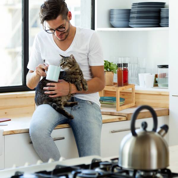 Keukenrek aanrecht van bamboe bruin - bamboe - 25 x 14 x 25 cm