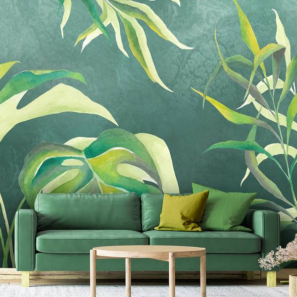 Fototapete Monstera Blatt Pflanzen 400 x 280 cm