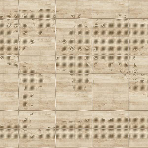 Fototapete 640946 Braun - Papier - 424 x 280 x 424 cm