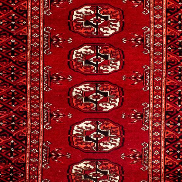 Orientteppich Oriental Rot - Wolle - 62 x 1 x 94 cm