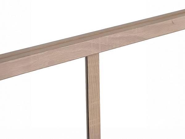 Glaswand BAYVIEW Beige - Tiefe: 120 cm