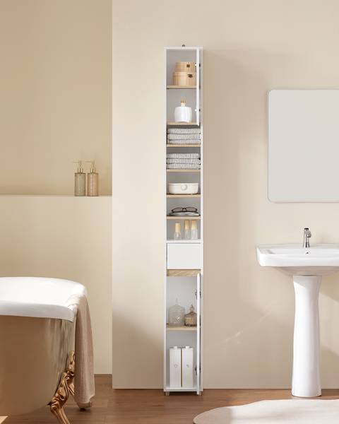 Badezimmer Hochschrank schmal BZR34-WN kaufen