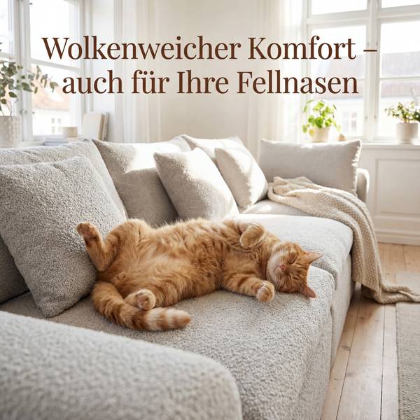 Ecksofa CHJ3-01 Grau - Textil - 275 x 56 x 145 cm