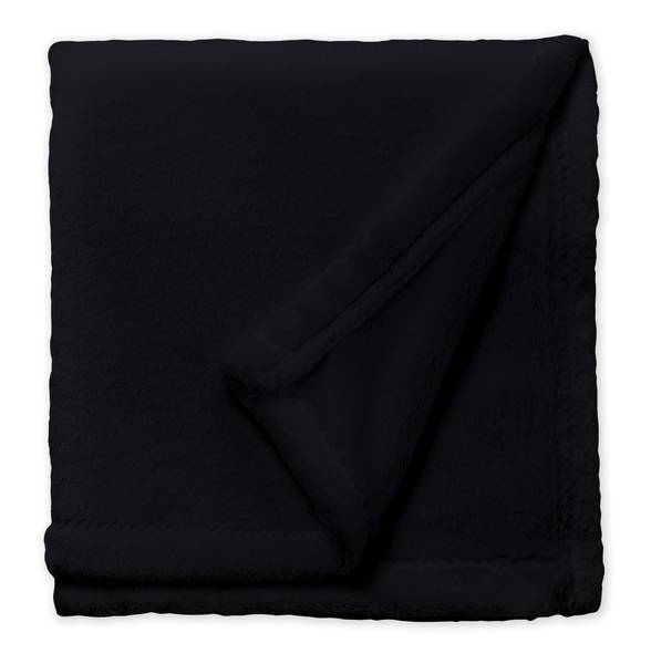 Kuscheldecke Tagesdecke  220x240 cm Schwarz