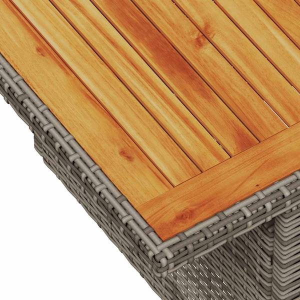 Garten-Lounge-Set 3037209-3 8-teilig Dunkelgrau - Grau