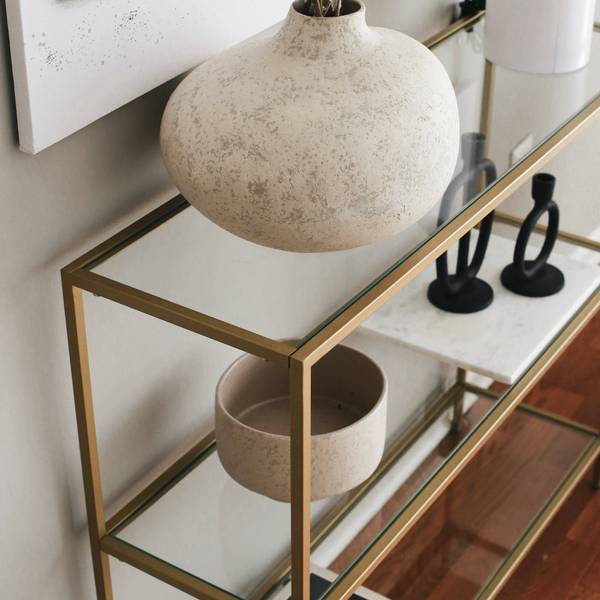 Konsolentisch Elara Gold
