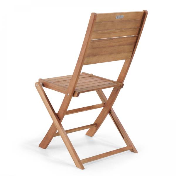 Stühle 2er-Set Canet Braun - Massivholz - 48 x 92 x 53 cm