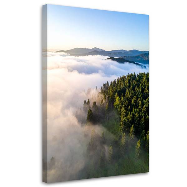 Wandbild Berge 80 x 120 cm