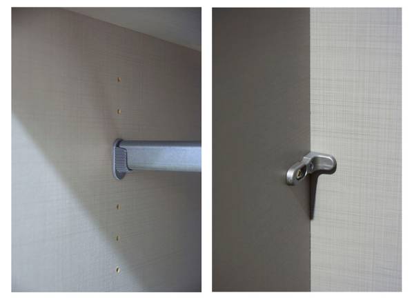 Schwebetürenschrank PALERMO Grau - Stahl - 250 x 216 x 65 cm