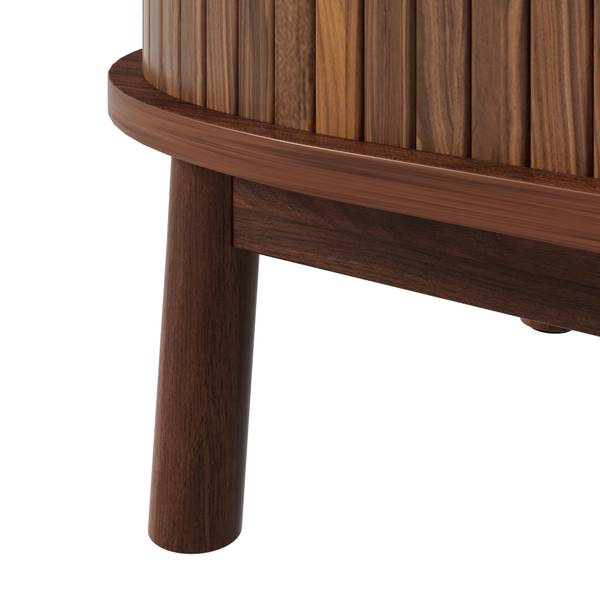 TV-meubel Coeus Ⅵ bruin - plaatmateriaal op houtbasis - 40 x 38 x 170 cm