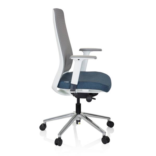 Bürostuhl CHIARO T2 WHITE Blau - Grau