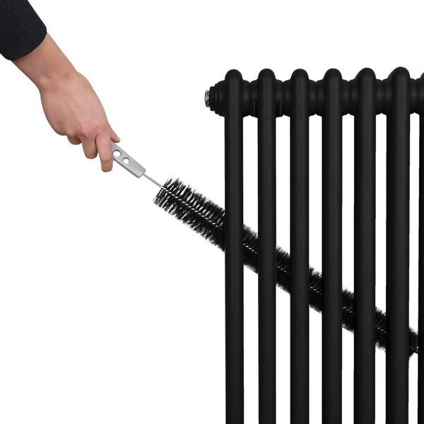 2-Spalten-Heizkörper 213066 Schwarz - 20 x 150 x 7 cm