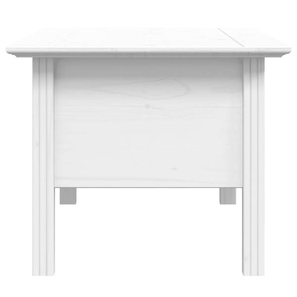 Table basse 3029892 Blanc - Pin - 100 x 46 x 55 cm