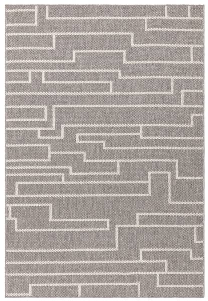 Wohnzimmerteppich CANT Grau - 80 x 150 cm