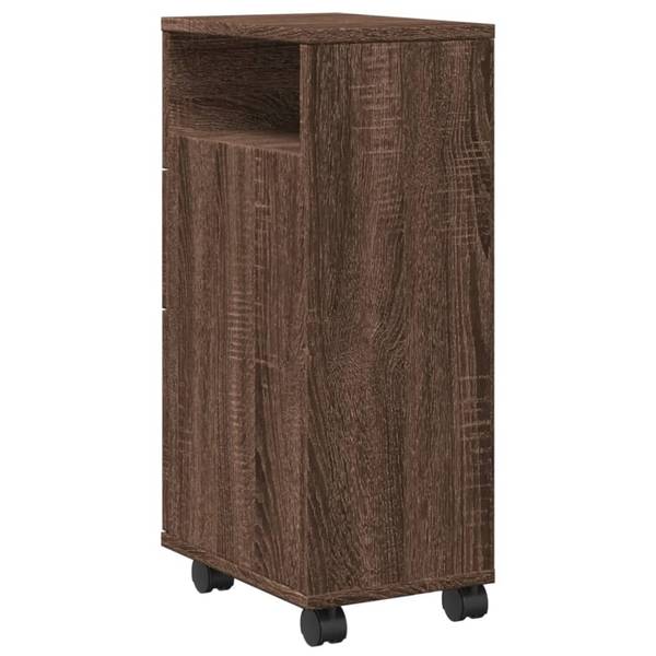 Badezimmerschrank schmal 3043020 Dunkelbraun