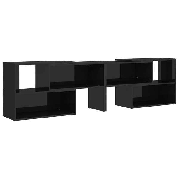 TV-Schrank 3008170 Schwarz - Holzwerkstoff - 30 x 52 x 149 cm