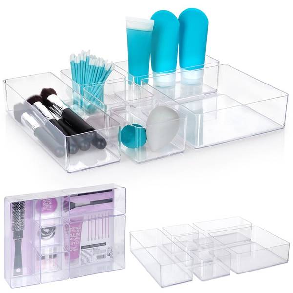 Make-up-Organizer 126213 Kunststoff - 7 x 5 x 23 cm