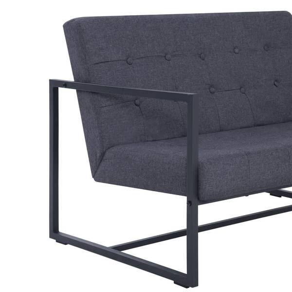 Sessel 297434 Grau - Stahl - 78 x 81 x 114 cm