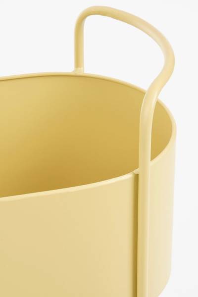 Blumentopf innen Moritz Beige - Metall - 24 x 65 x 55 cm