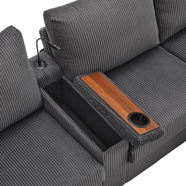 Ecksofa GLOWCHANGE Ⅳ Grau