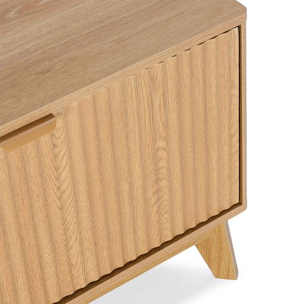 TV-Schrank Oporto Braun - Holzwerkstoff - 130 x 50 x 40 cm