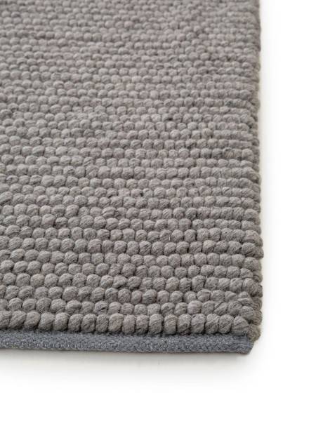Tapis de laine Beads Gris - 120 x 170 cm