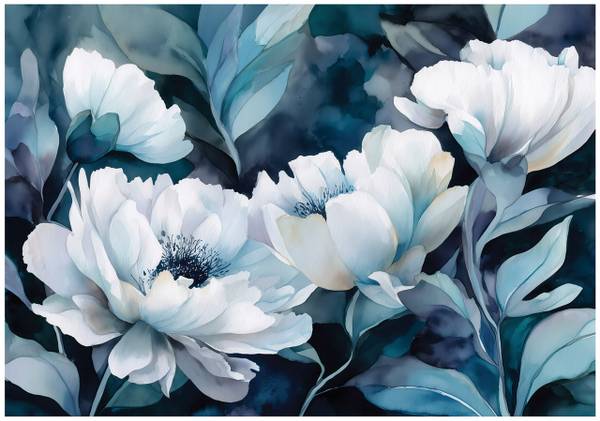 Fotobehang Bloemen 400 x 280 cm