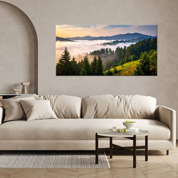 Wandbild Berge 100 x 50 cm