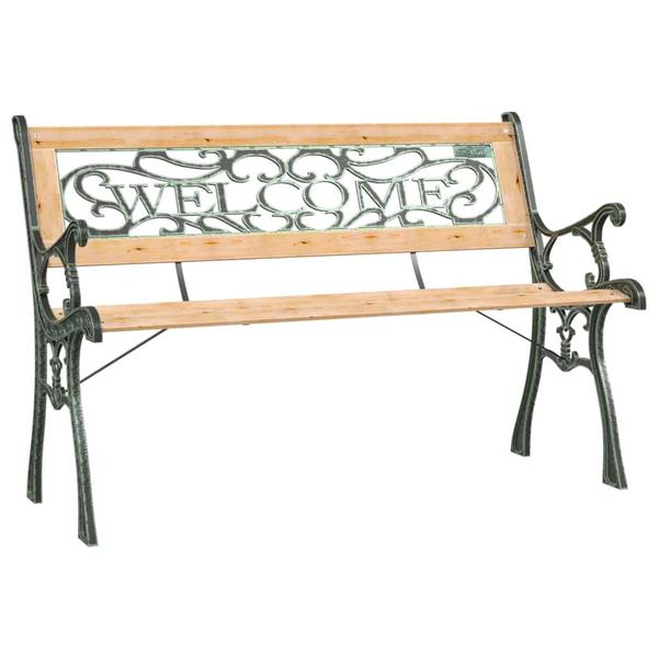 Gartenbank 317118 Braun - Tanne - PVC - 51 x 73 x 51 cm