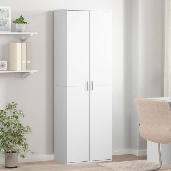 Highboard DE4656 Weiß - Holzwerkstoff - 35 x 180 x 60 cm