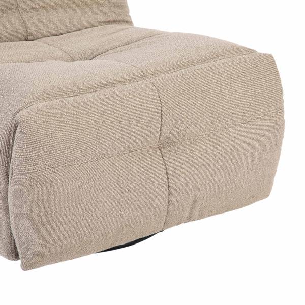 Sessel LAZY Grau - Textil - 82 x 96 x 103 cm