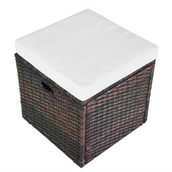 Gartenmöbel-Set 3006305 (4-teilig) Braun - Polyester - 50 x 33 x 80 cm