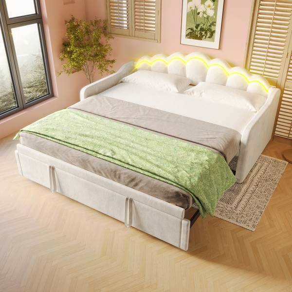Tagesbett VELVGLOW Ⅰ Beige