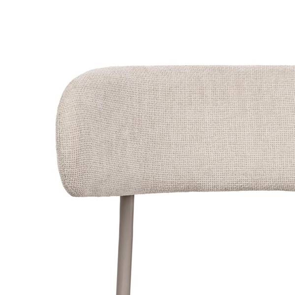 STÜLE GABY 2er-Set Beige - Chenille - Webstoff - 51 x 80 x 51 cm