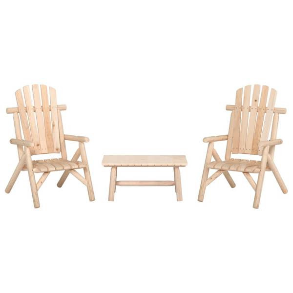 Garten-Lounge-Set 3029283-5 (3-teilig) Braun - Tanne - Fichte - 86 x 103 x 68 cm