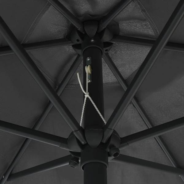 Sonnenschirm 3001273 Grau - Aluminium - 270 x 246 x 270 cm