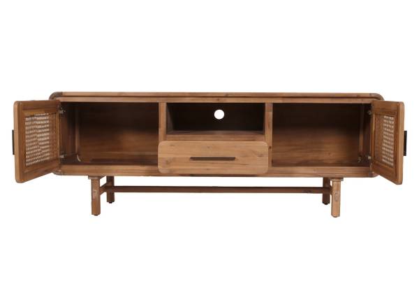 TV-Rack M47 Braun - Akazie - 160 x 60 x 45 cm