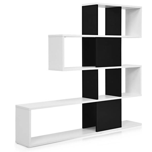 5-stöckiger Raumteiler 61405792 Holzwerkstoff - 120 x 109 x 20 cm