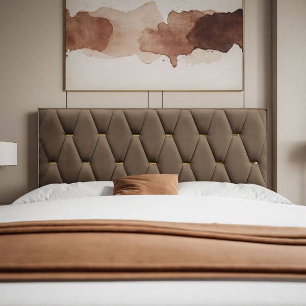 Kontinentalbett mit Bettkasten IZOLDA Dunkelbraun - Liegefläche Breite: 160 cm