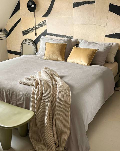 Waschbare Bettdecke Easy Comfort 2er Set Beige - Polyester - 140 x 3 x 220 cm