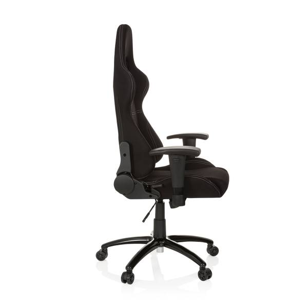Gamingstuhl GAME FORCE Schwarz - Polyester - 72 x 140 x 63 cm