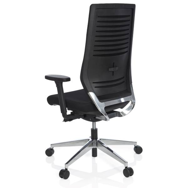 Bürostuhl PRO-TEC 700 Schwarz - Polyester - 60 x 123 x 53 cm