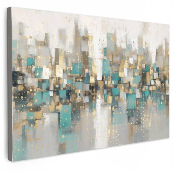 LEINWANDBILD Mosaik 120 x 80 cm