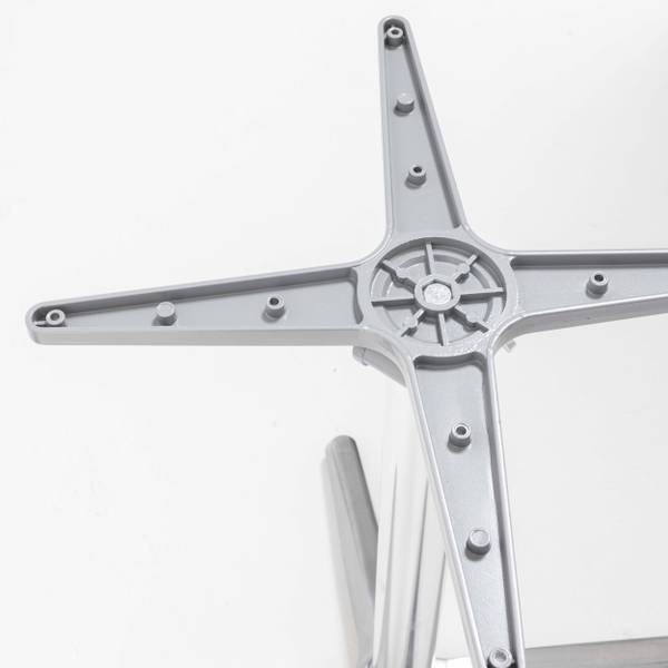 Tischplatte Derby Grau - Metall - 65 x 72 x 5 cm
